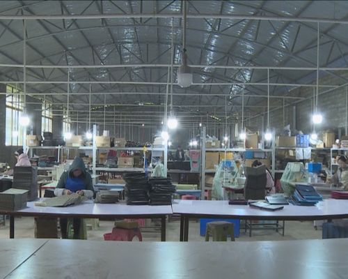 新聞特寫 小山村里的皮革廠,定下年銷售額破億元的 大目標(biāo)